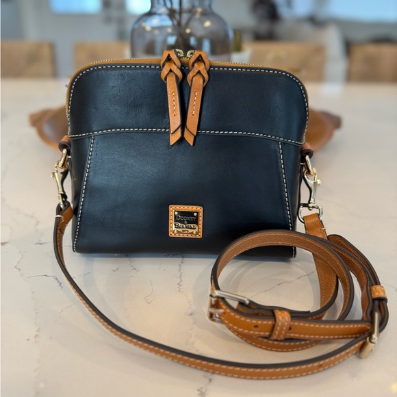 Dooney & Bourke Handbags - Dooney & Bourke Cameron Crossbody in Midnight Blue Leather